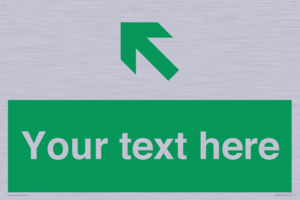 Custom Safe condition: Green Up left arrow